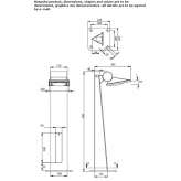 Aluminum LED lighting pole Gossau