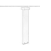 LED light pole Guaiuba