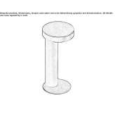 Steel LED lighting pole Guaiuba