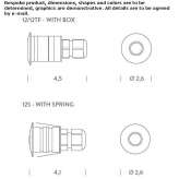 Recessed LED outdoor spotlight Rosendal