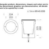 Aluminum LED outdoor spotlight Cirpi