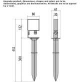 Adjustable outdoor LED spotlight Roesrath