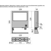 Adjustable outdoor LED spotlight Roesrath