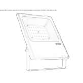Adjustable aluminum LED outdoor spotlight Groznjan