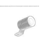 Adjustable outdoor LED spotlight Doxey