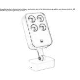 External reflector made of die-cast aluminum Slupno