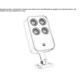 Adjustable outdoor LED spotlight Slupno