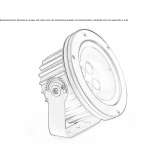 Adjustable aluminum RGB LED outdoor spotlight Yuntdag