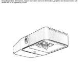 Aluminiowy reflektor zewnętrzny LED Slupno