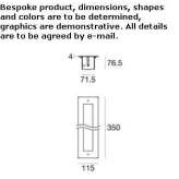 LED underwater lamp made of stainless steel Broome