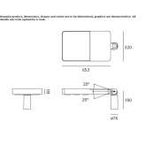 LED street lamp made of die-cast aluminum Huangala