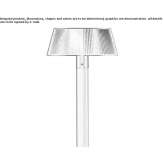 Lampa uliczna LED z odlewanego ciśnieniowo aluminium na słupie Toloriu