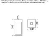 Cordless LED table lamp made of die-cast aluminum Dernau