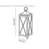 Brass lantern Pinseque