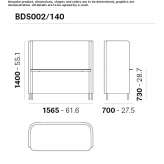 Wooden sectional desk with sound-absorbing screens Boguchar