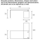 Corner desk with drawers Finale