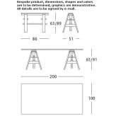 Laminate desk Topaipi