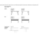 Sectional desk/conference table Proaza