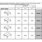 Wielofunkcyjne biurko z ekranami dźwiękochłonnymi Ghelinta