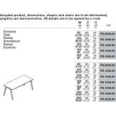 Sectional desk Wanderup