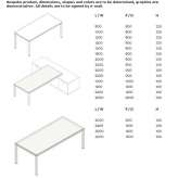 Sectional desk Estepona