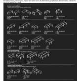 Rectangular desk with height adjustment Wagnitz