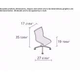 Swivel office chair Nisipari