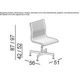 Height adjustable office chair with 4-arm base Garoafa