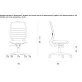 Ergonomic swivel office chair Prenzlau