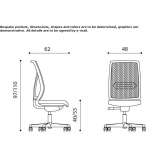 Swivel office chair Tilton