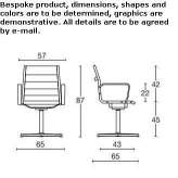 Mesh office chair with armrests and 4-Spoke base Rokosovo