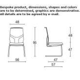 Fabric office chair with supports Lipov