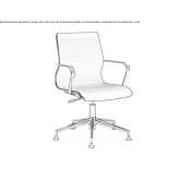 Height adjustable fabric office chair Huapinol