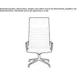 Executive chair with 4-star base Culver