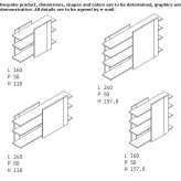 Acoustic shelves Winford