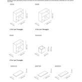 Modular metal shelf Erdeborn