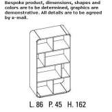 Open office shelves Tullinge