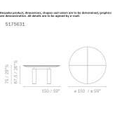 Round conference table Studenok