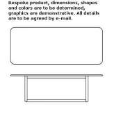 Rectangular table Ipiau