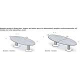 Oval conference table Medranda