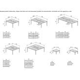 Conference table with cable management system Simmern