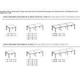 Rectangular conference table Spalding