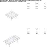 Modular round glass conference table Holzheim