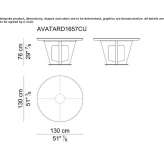 Round conference table Freire