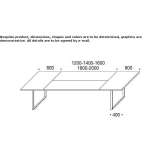 Rectangular conference table Agueero