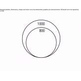 Round table with height adjustment and wheels Domony