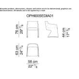 Training chair with armrests Bunyola