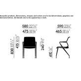 Chair with armrests Cancon