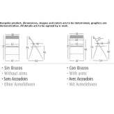 Foldable training chair Ocobamba