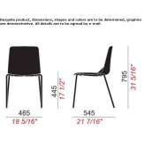 Stackable polypropylene chair Spasovo